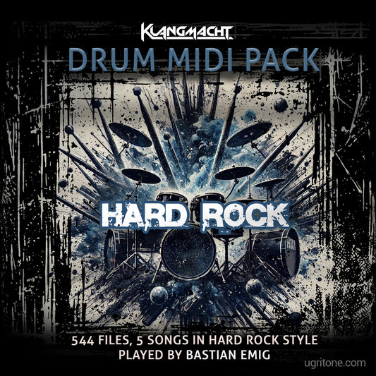 Klangmacht Drum Midi Pack Hardrock