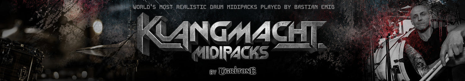 Klangmacht Drum Midi Packs