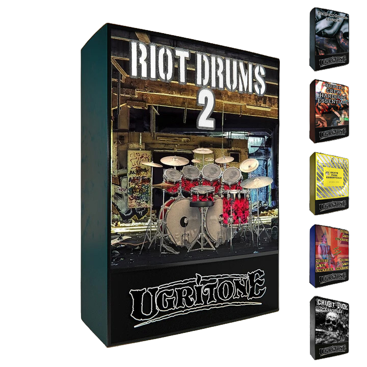 RIOT Drums 2 + Punk MIDI Bundle for Newsletter Subscribers